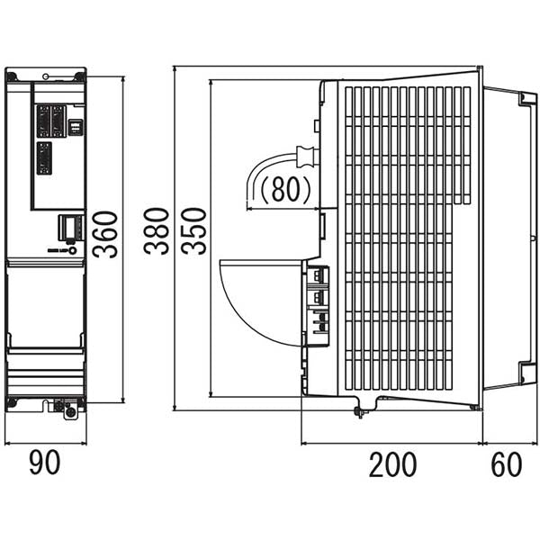 MITSUBISHI - MDS-D2-CV-110 - Drives
