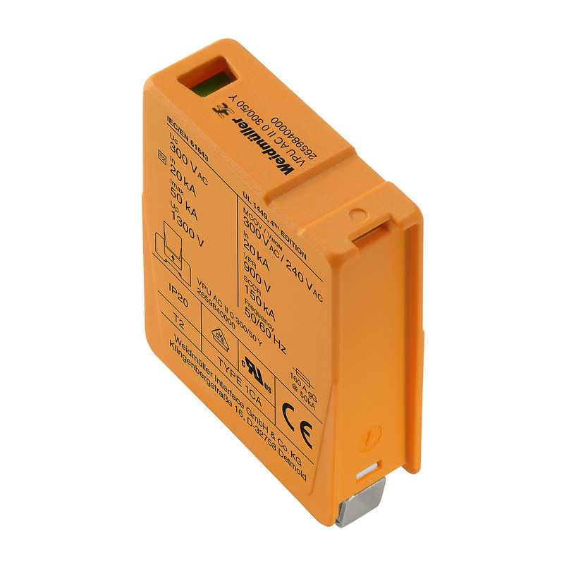 WEIDMULLER - 2659840000 - Surge Arrestors & Suppressors