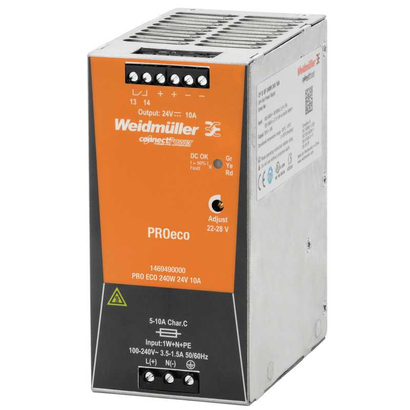 WEIDMULLER - 1469490000 - Power Supplies