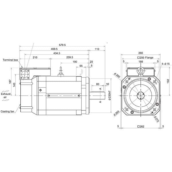 MITSUBISHI - SJ-4-V11-21WT(F) - Motors