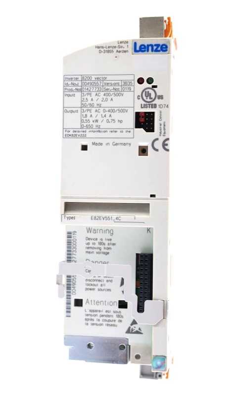 LENZE - E82EV551K4C - Motor Drives