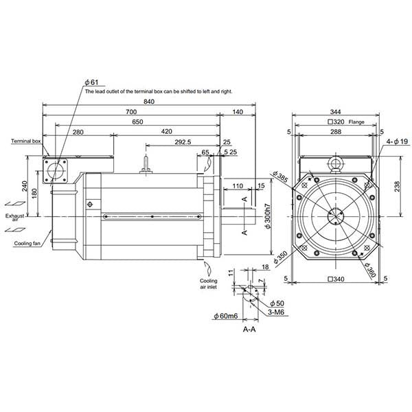 MITSUBISHI - SJ-V37-01T(F) - Motors