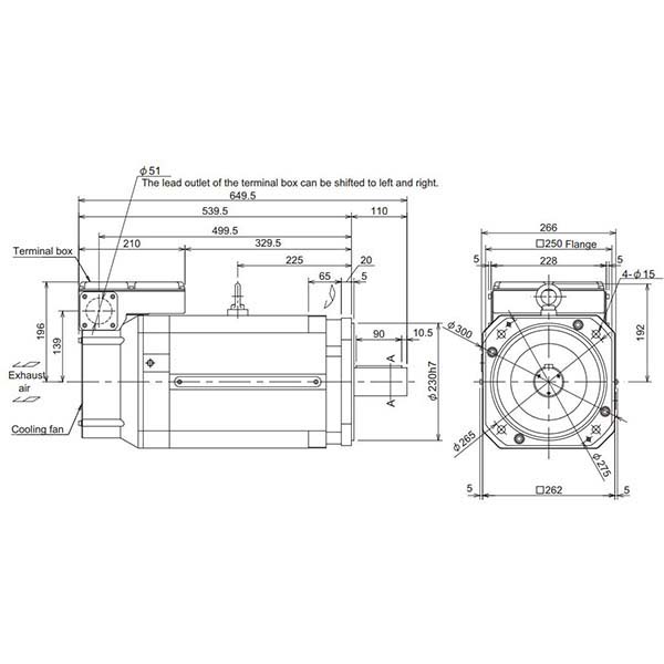 MITSUBISHI - SJ-V22-05WT(F) - Motors