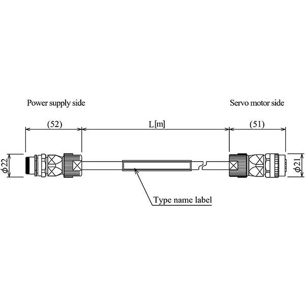 MITSUBISHI - SC-BKC1JCBL10M-A1H - Electrical Cable & Wires