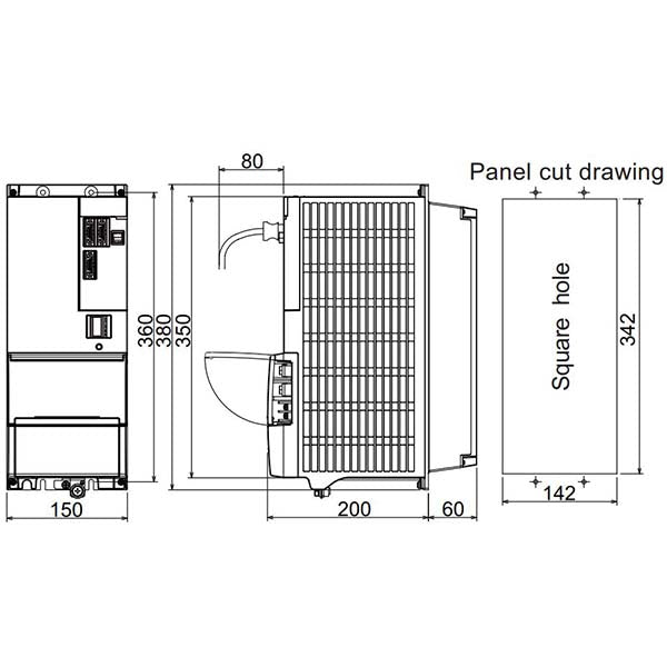 MITSUBISHI - MDS-E-V1-320W - Drives