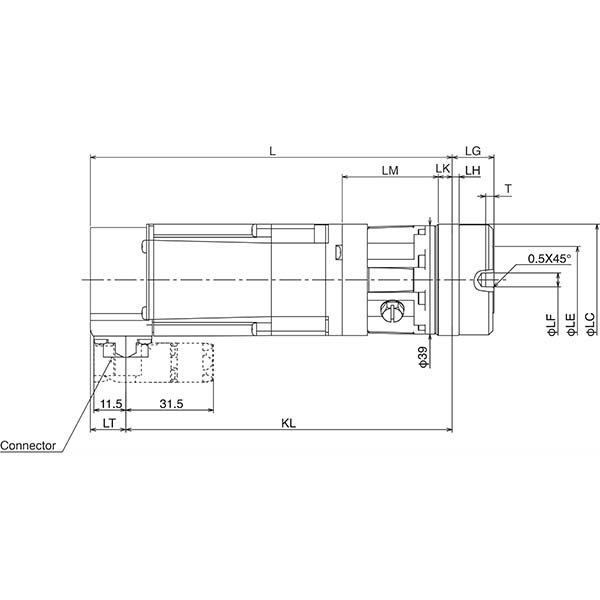 MITSUBISHI - HK-KT43G5 1/11 - Motors