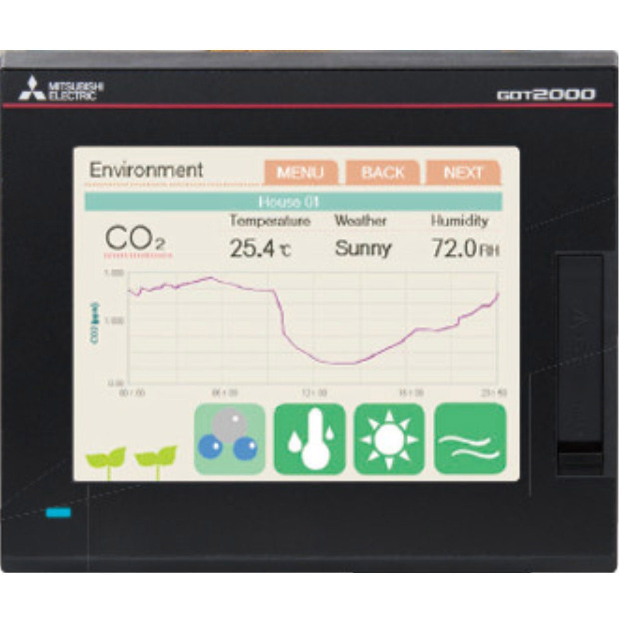MITSUBISHI - GT2505-VTBD - HMI Operator Interfaces