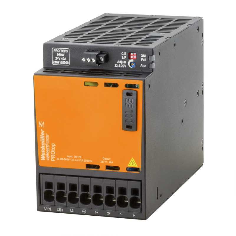 WEIDMULLER - 2467130000 - Power Supplies