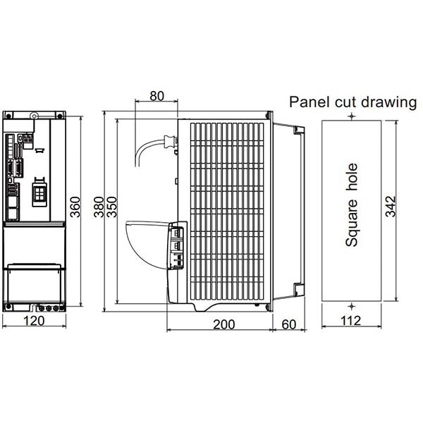 MITSUBISHI - MDS-E-SP-200 - Drives