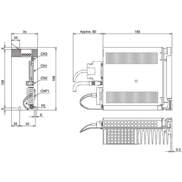 MITSUBISHI - MR-JE-100A - Drives