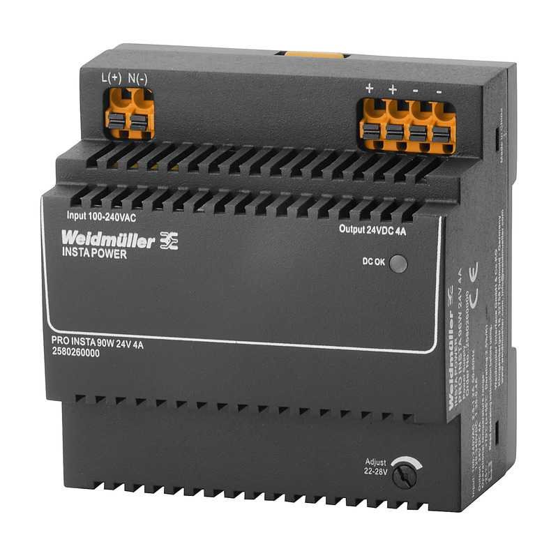 WEIDMULLER - 2580260000 - Power Supplies