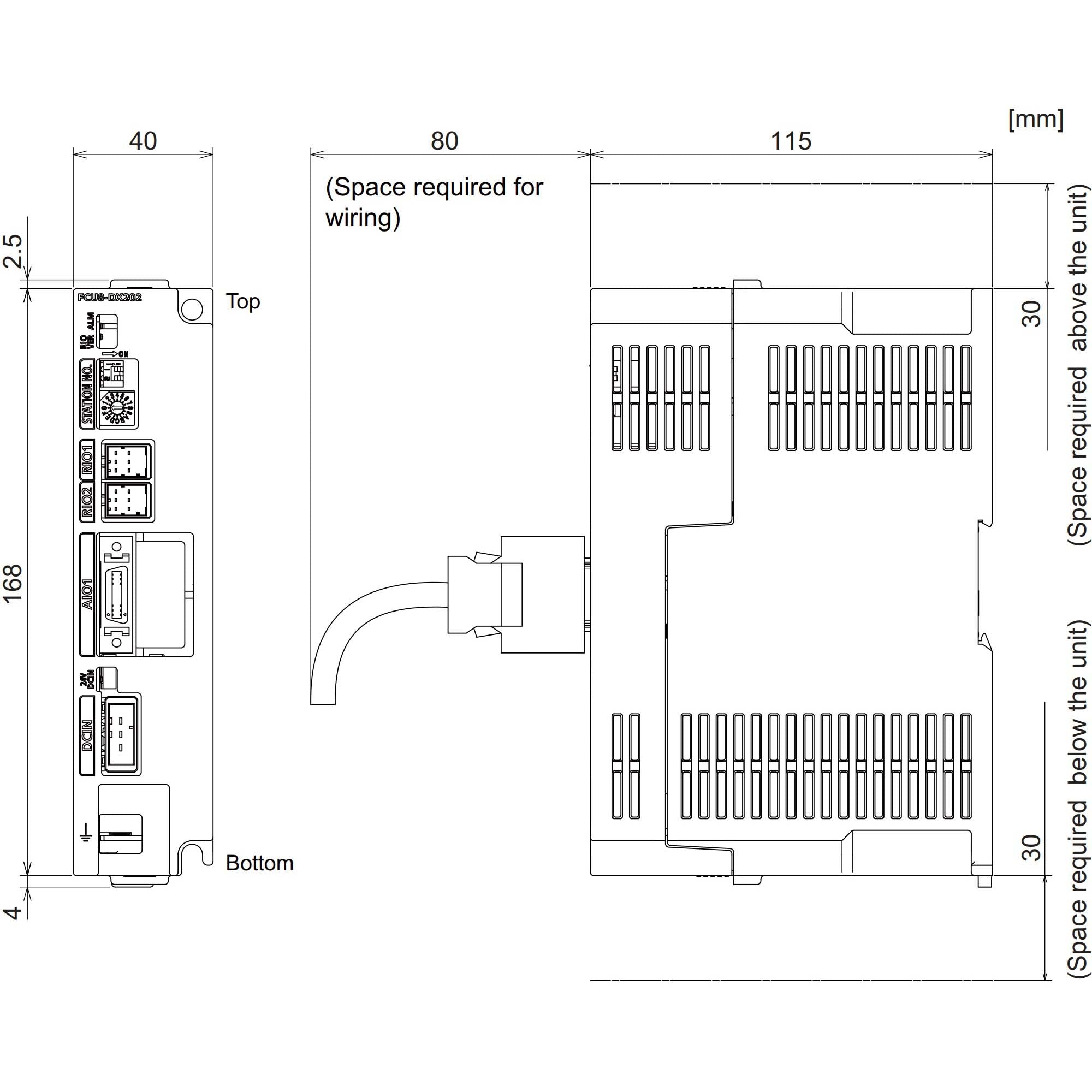 MITSUBISHI - FCU8-DX202 - PLC Expansion Modules