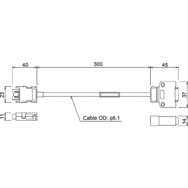 MITSUBISHI - SC-J2SJ4ENC03M - Electrical Accessories