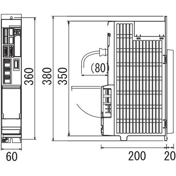 MITSUBISHI - MDS-D2-CV-75 - Drives