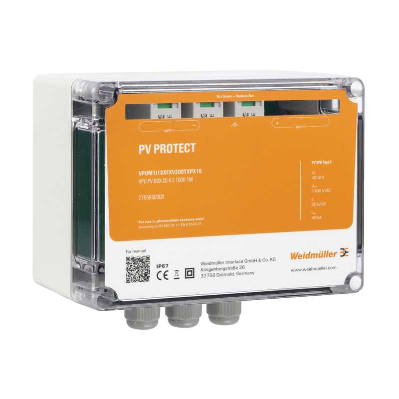 WEIDMULLER - 2755950000 - Surge Arrestors & Suppressors