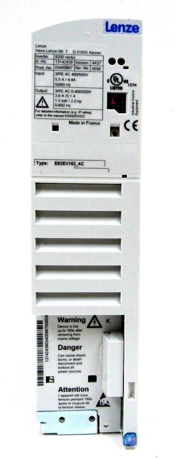 LENZE - E82EV152-4C200 - Motor Drives