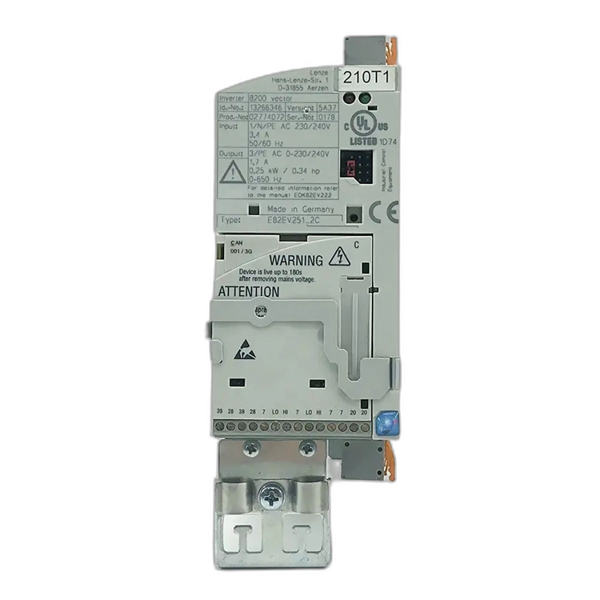 LENZE - E82EV371K2B - Motor Drives