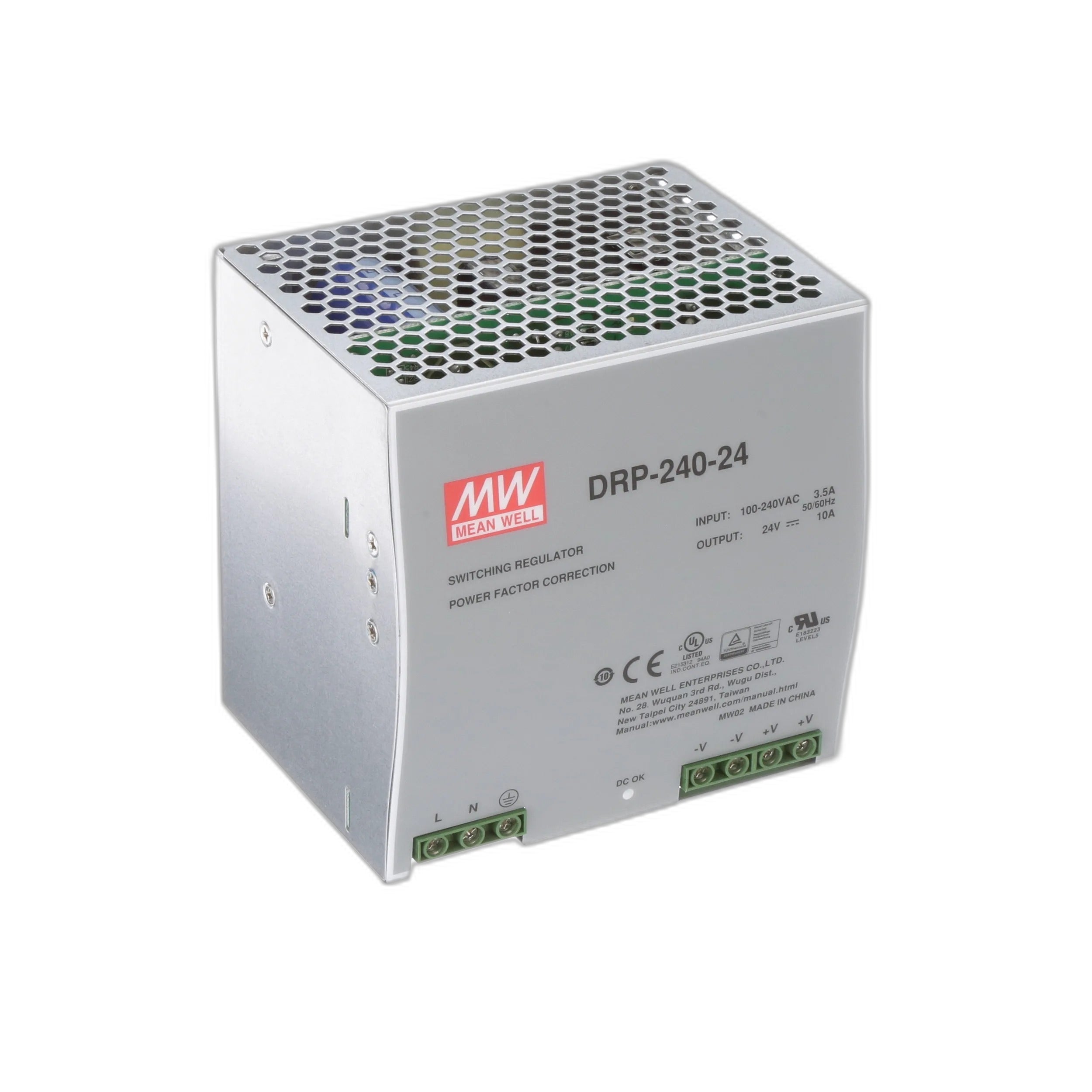 MEAN WELL - DRP-240-24 - Power Supplies