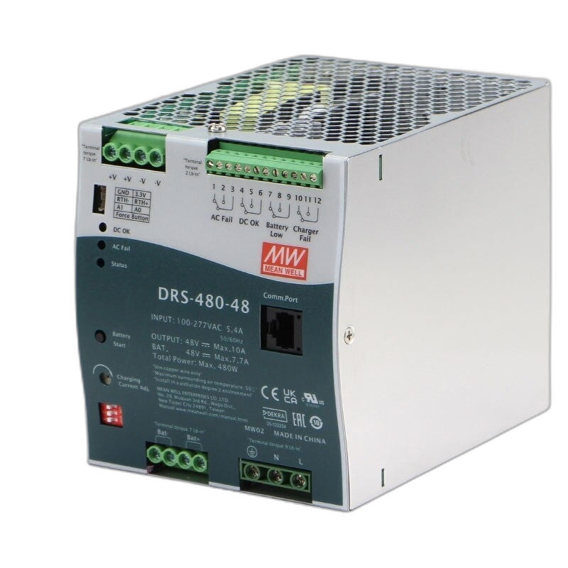 MEAN WELL - DRS-480-48 - Power Supplies