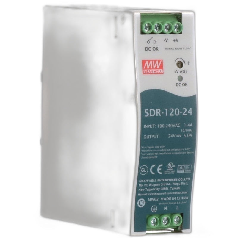 MEAN WELL - SDR120-24 - Power Supplies