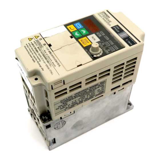 OMRON - 3G3JV-A2022 - Motor Drives