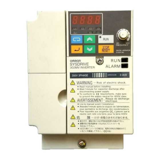 OMRON - 3G3MV-A2022 - Motor Drives
