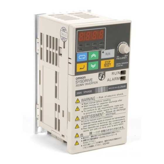 OMRON - 3G3MV-PDRT1-SINV - Motor Drives