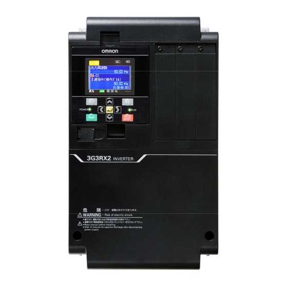 OMRON - 3G3RX2-A4037 - Motor Drives