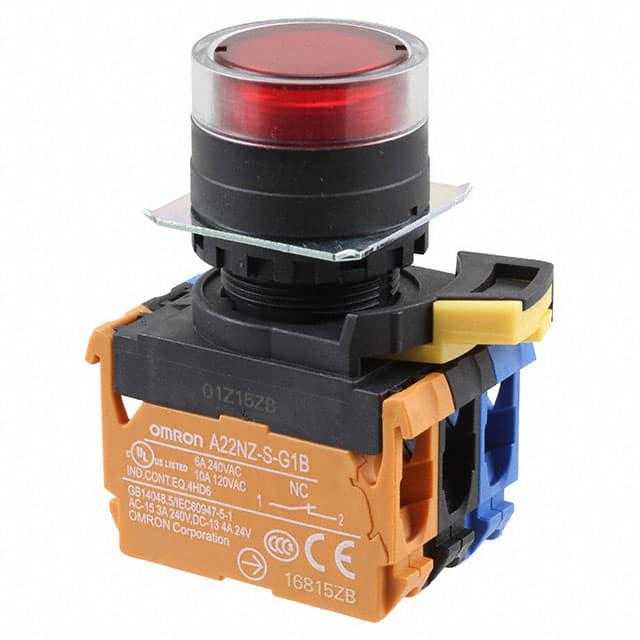OMRON - A22NL-BGM-TRA-G102-RD - Push Buttons