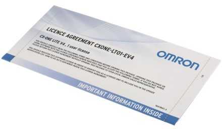 OMRON - CXONE-LT01-EV4 - PLC Programming Software