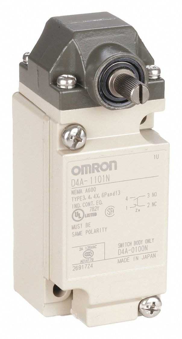 OMRON - D4A-1101N - Mechanical Limit Switches