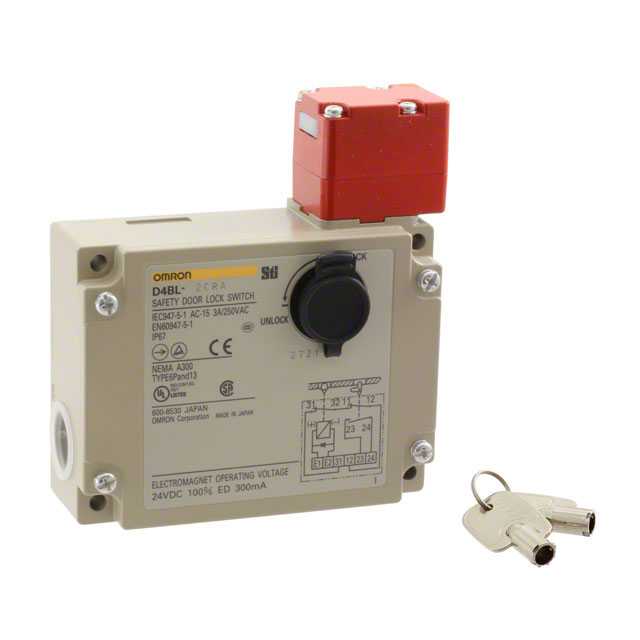 OMRON - D4BL-2CRA - Mechanical Limit Switches