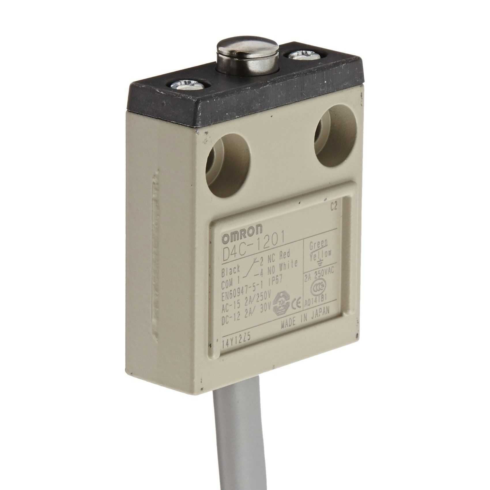 OMRON - D4C-1201 - Mechanical Limit Switches