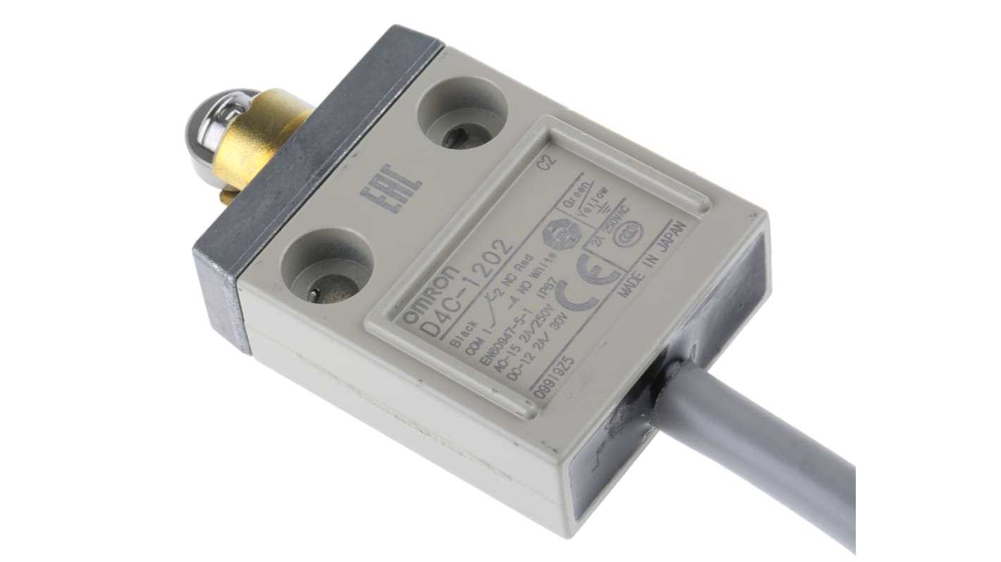 OMRON - D4C-1202 - Mechanical Limit Switches