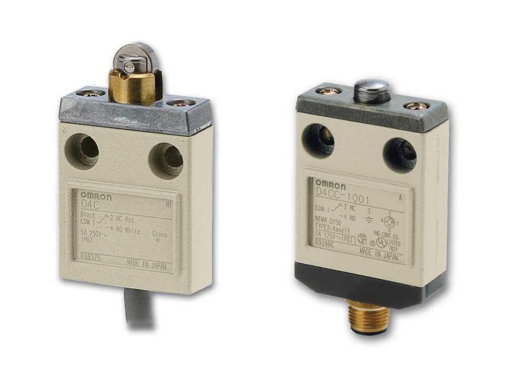 OMRON - D4C-6302 - Mechanical Limit Switches