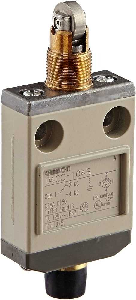OMRON - D4CC-1043 - Mechanical Limit Switches