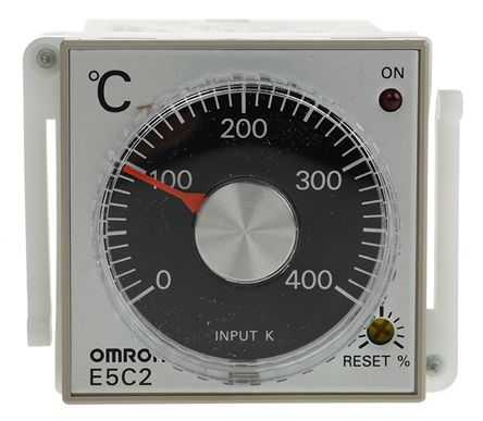 OMRON - E5C2-R40K AC100-240 0-400 - Temperature & Process Controllers