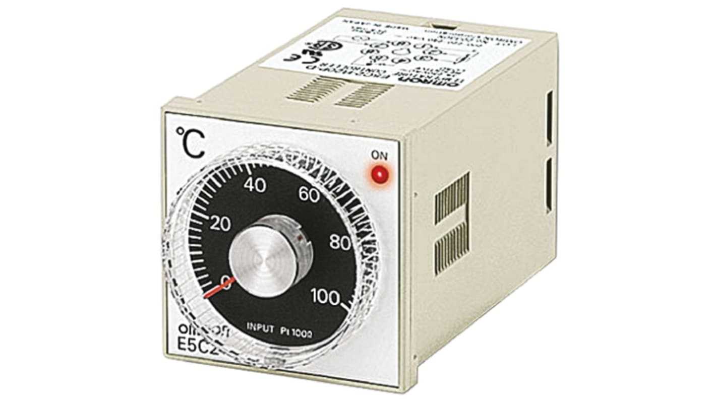 OMRON - E5C2-R40K AC100-240 0-800 - Temperature & Process Controllers