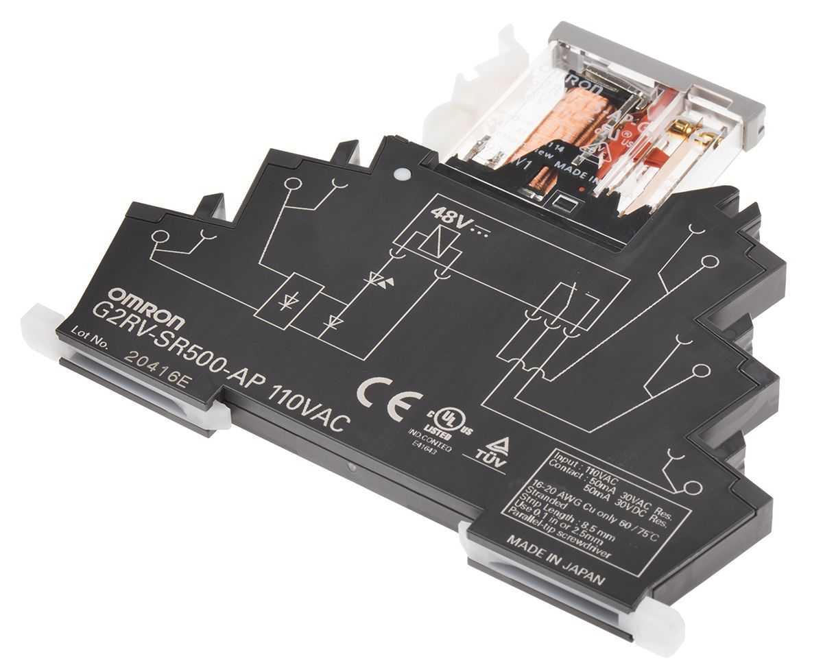 OMRON - G2RV-SR500-AP AC110 - Relays & Sockets