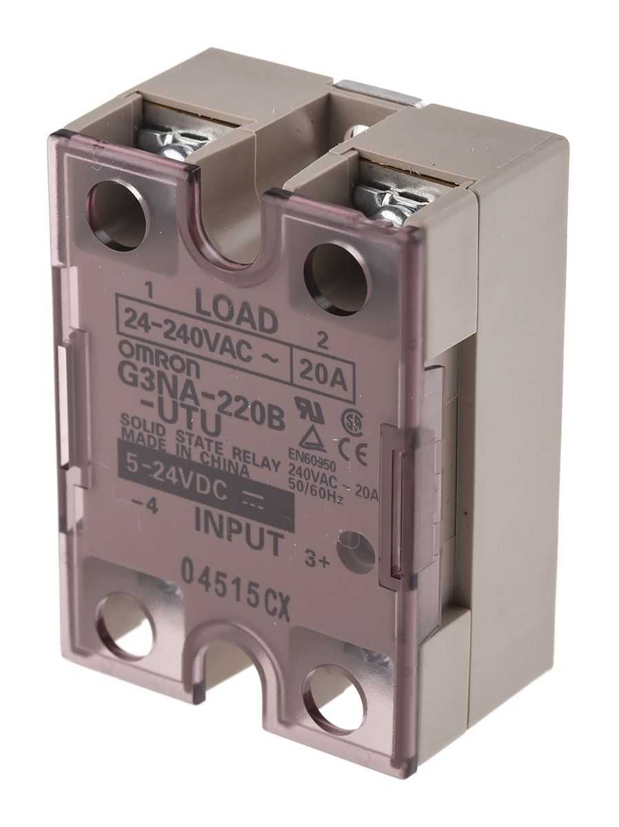 OMRON - G3NA-220B-UTU DC5-24 - Relays & Sockets