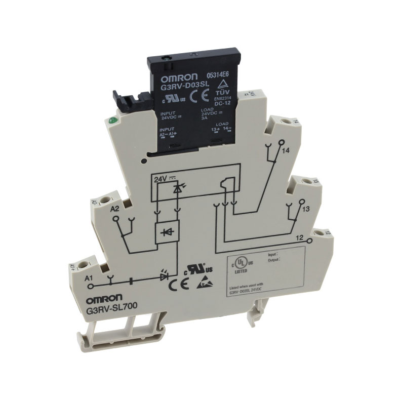 OMRON - G3RV-SL700-D DC12 - Solid State Overload Relays