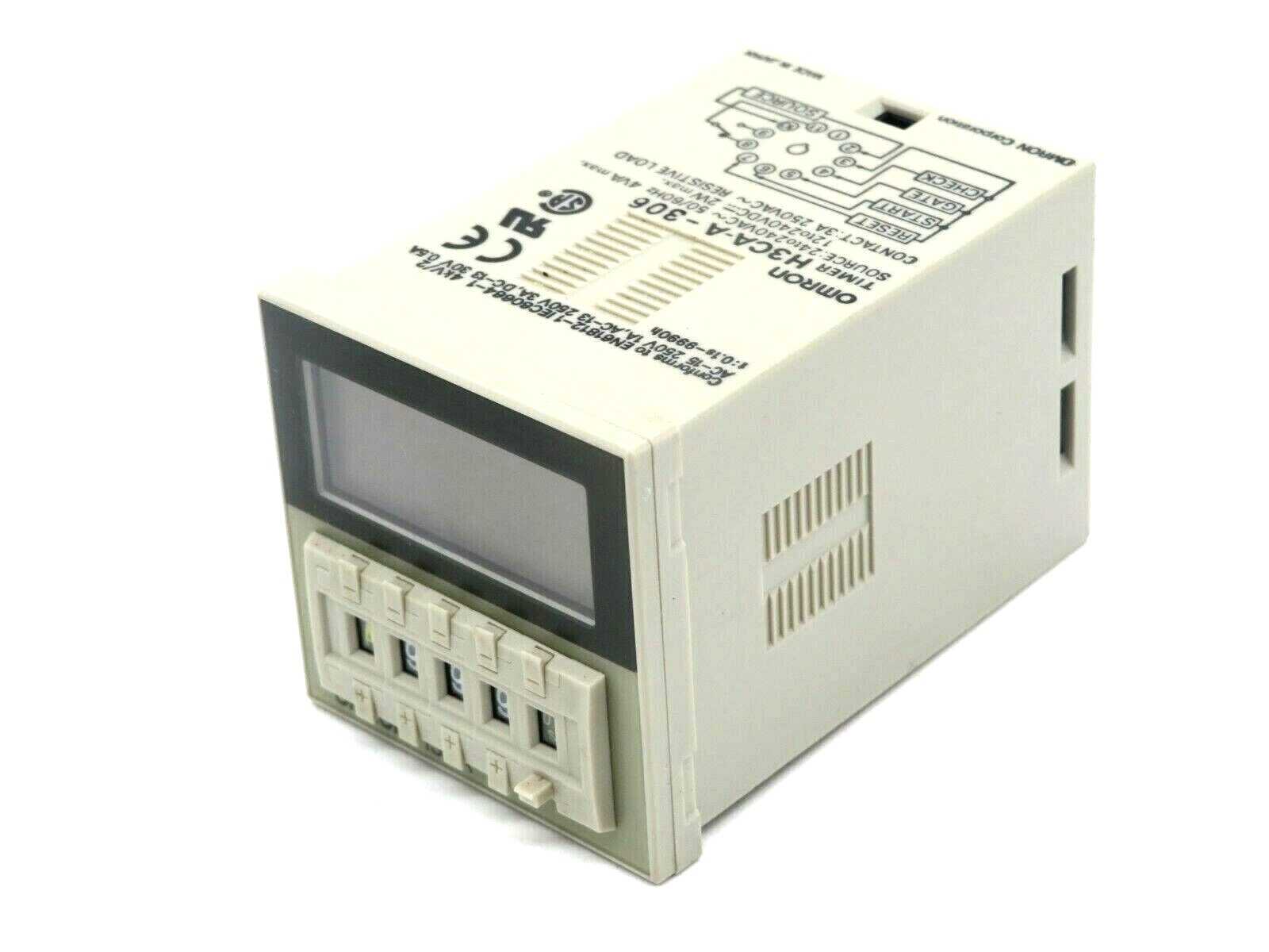 OMRON - H3CA-A-306 - Electronic Timers & Counters