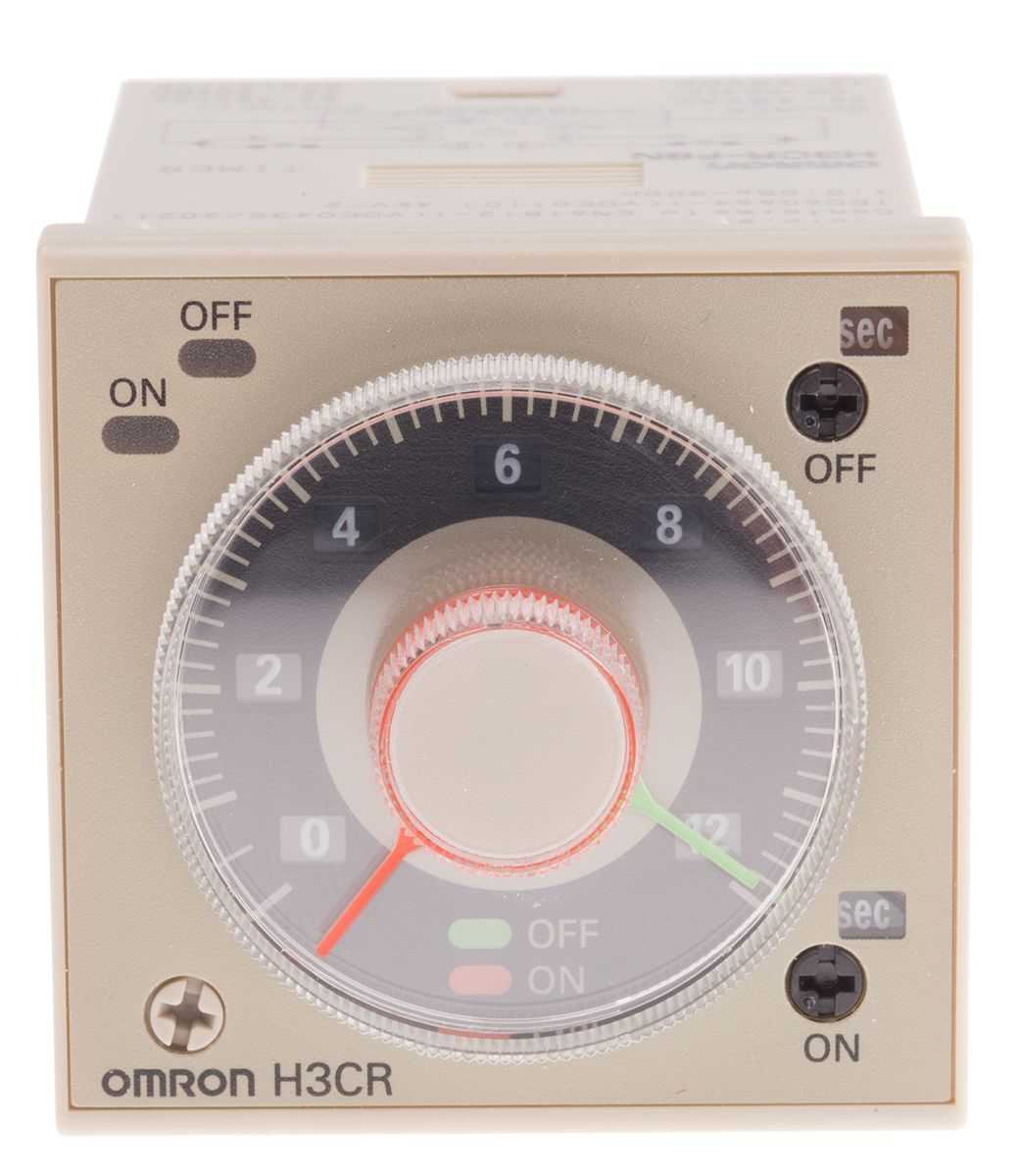 OMRON - H3CR-F8N AC24-48/DC12-48 - Electronic Timers & Counters
