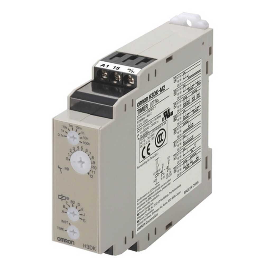 OMRON - H3DK-M2 24-240VAC/DC - Electronic Timers & Counters