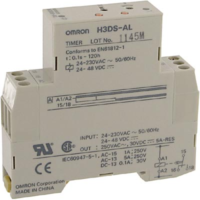 OMRON - H3DS-AL AC24-230/DC24-48 - Electronic Timers & Counters