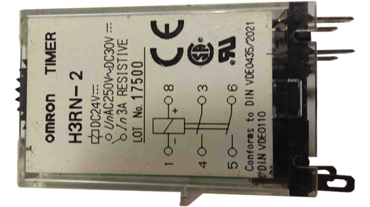 OMRON - H3RN-21 DC24 - Electronic Timers & Counters