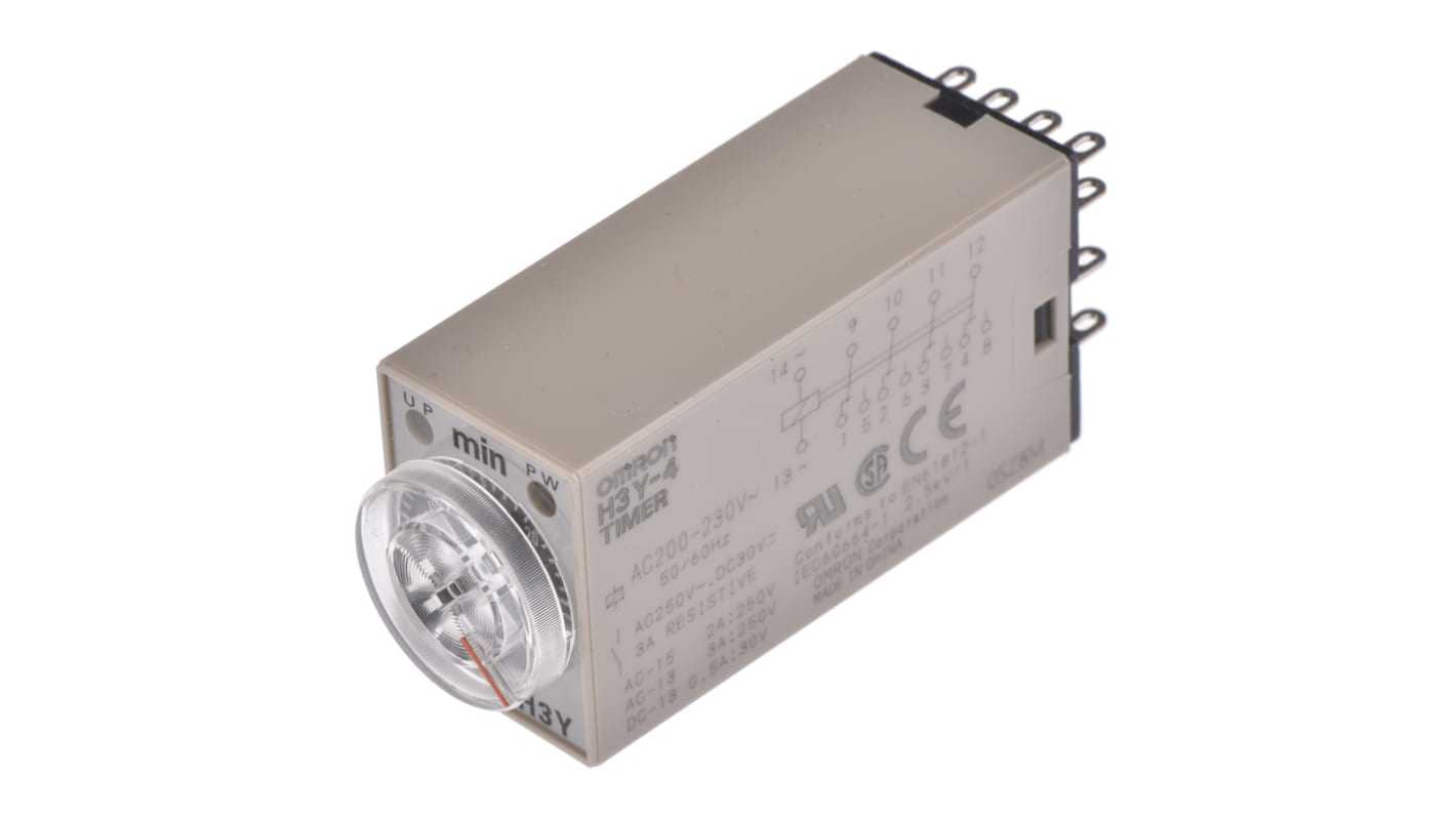 OMRON - H3Y-4 AC200-230 30M - Electronic Timers & Counters