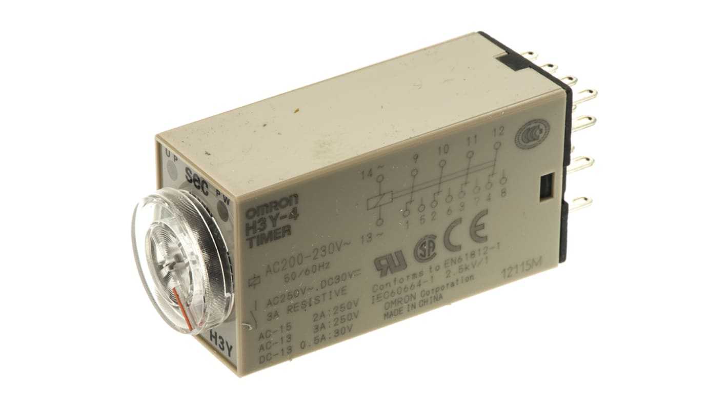 OMRON - H3Y-4 AC200-230 60S - Electronic Timers & Counters