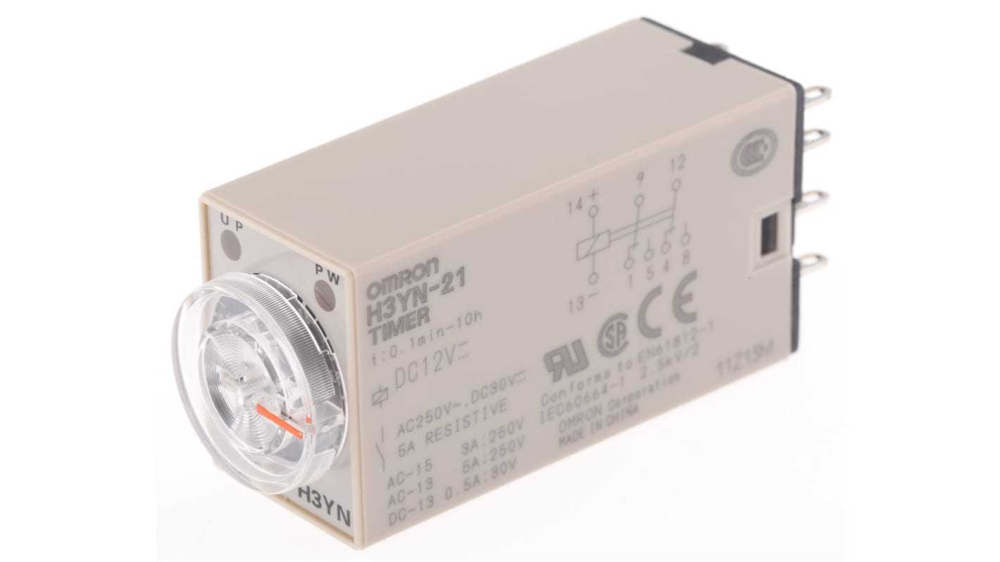 OMRON - H3YN-21 DC12 - Electronic Timers & Counters