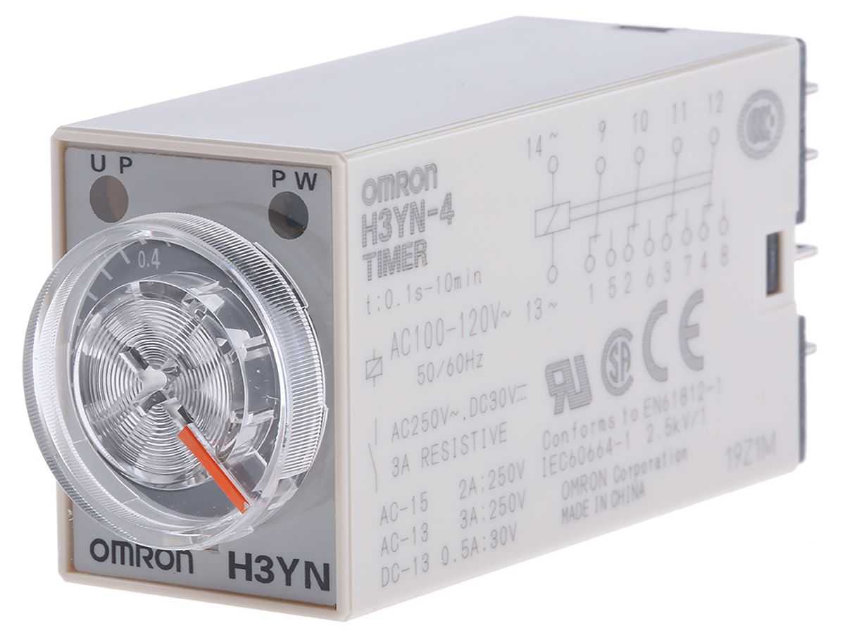 OMRON - H3YN-4 AC100-120 - Electronic Timers & Counters